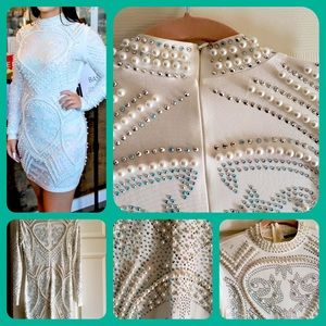 Beautiful white beaded dress